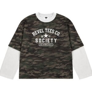Camou Terry with Waffle Longsleeves